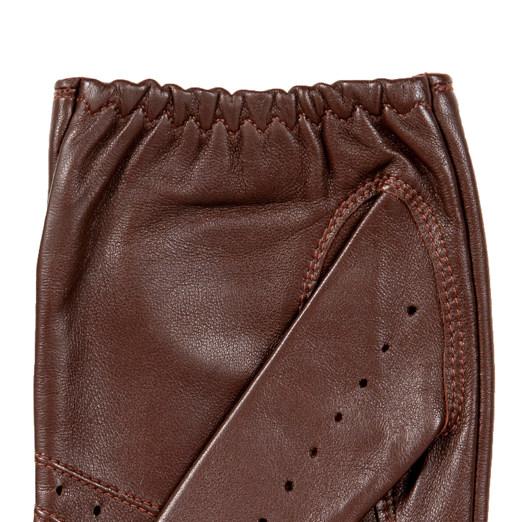 DENTS Delta Men's Classic Leather Driving Gloves - English Tan - Image 10