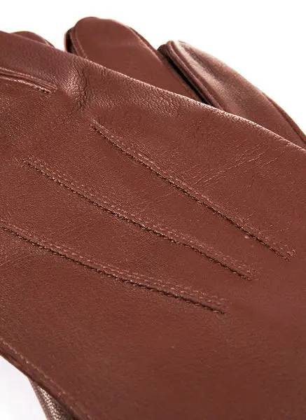 DENTS Sandhurst Unlined Leather Officer's Gloves - Mens - English Tan - Image 2
