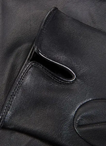 DENTS Skyfall James Bond 007 Unlined Leather Gloves - Mens - Black - Image 2
