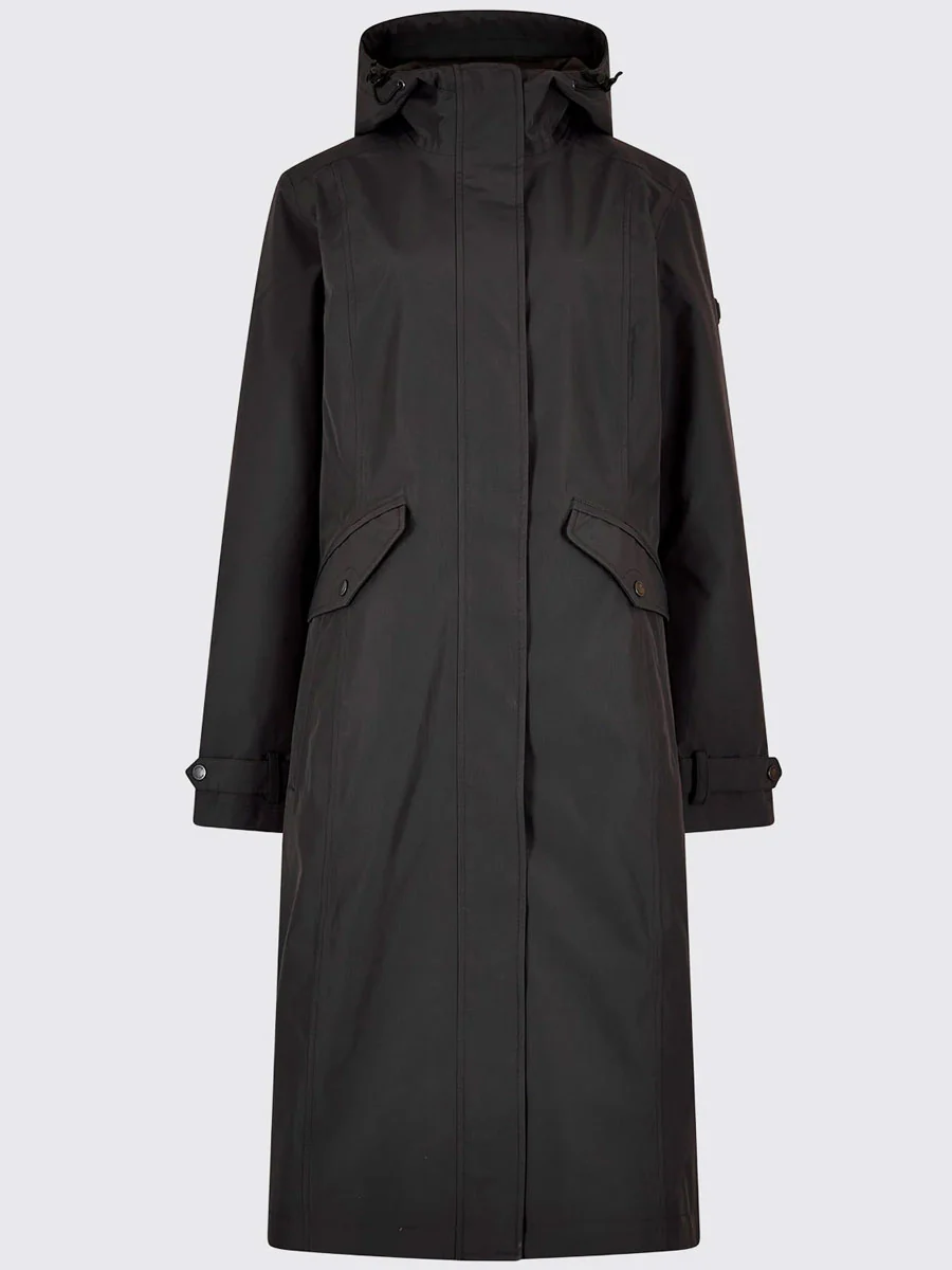 DUBARRY Alderford Waterproof Coat - Women's - Charcoal - Image 4