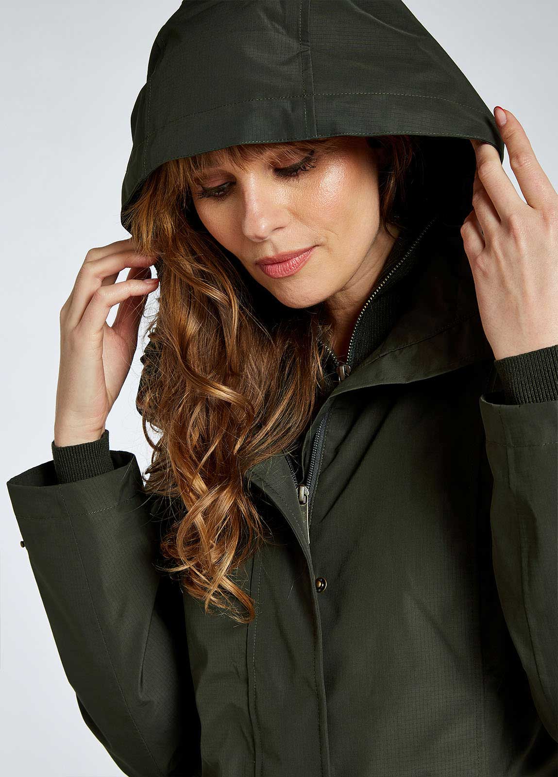 DUBARRY Alderford Waterproof Coat - Women's - Pesto - Image 6