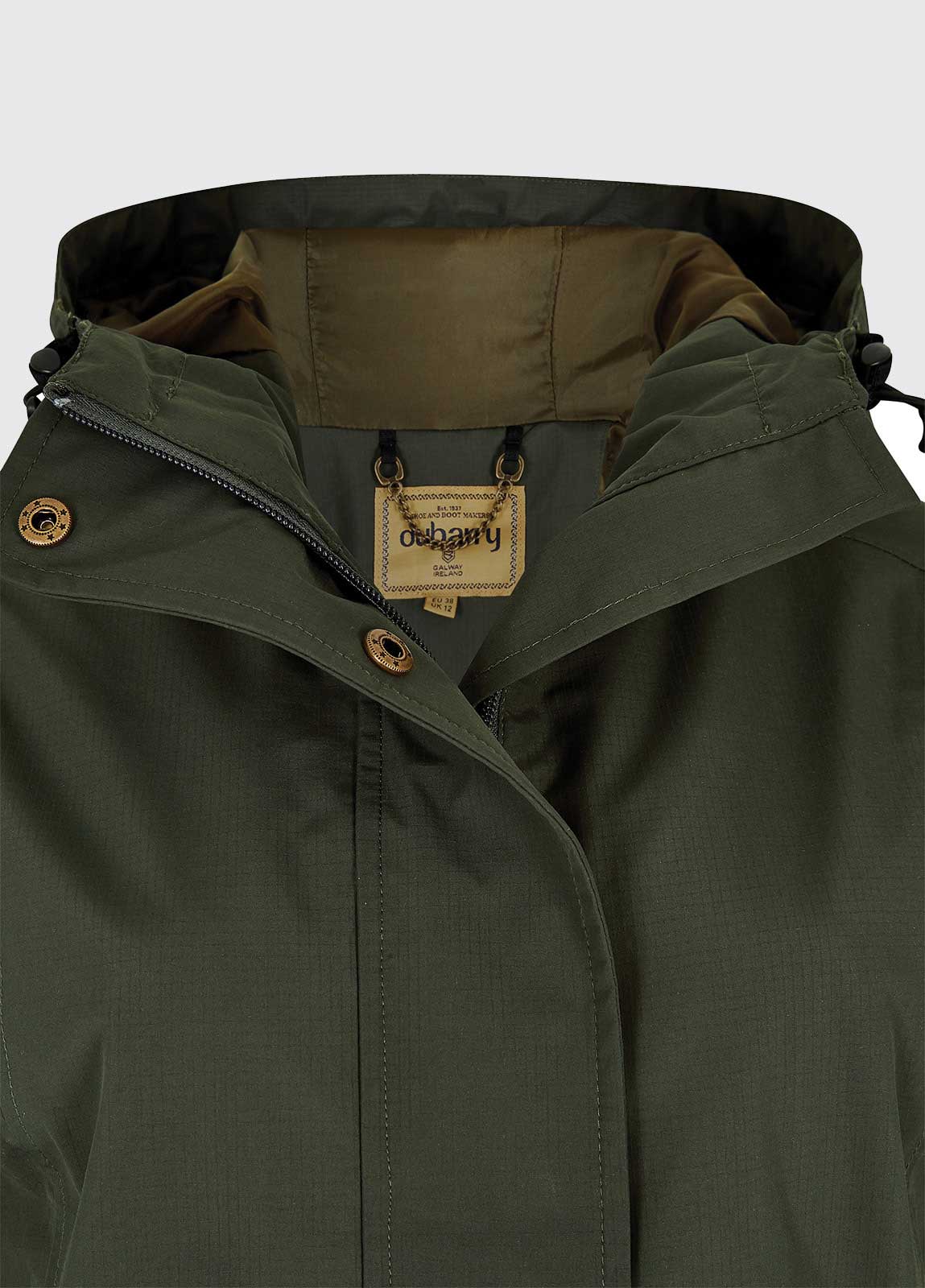 DUBARRY Alderford Waterproof Coat - Women's - Pesto - Image 7