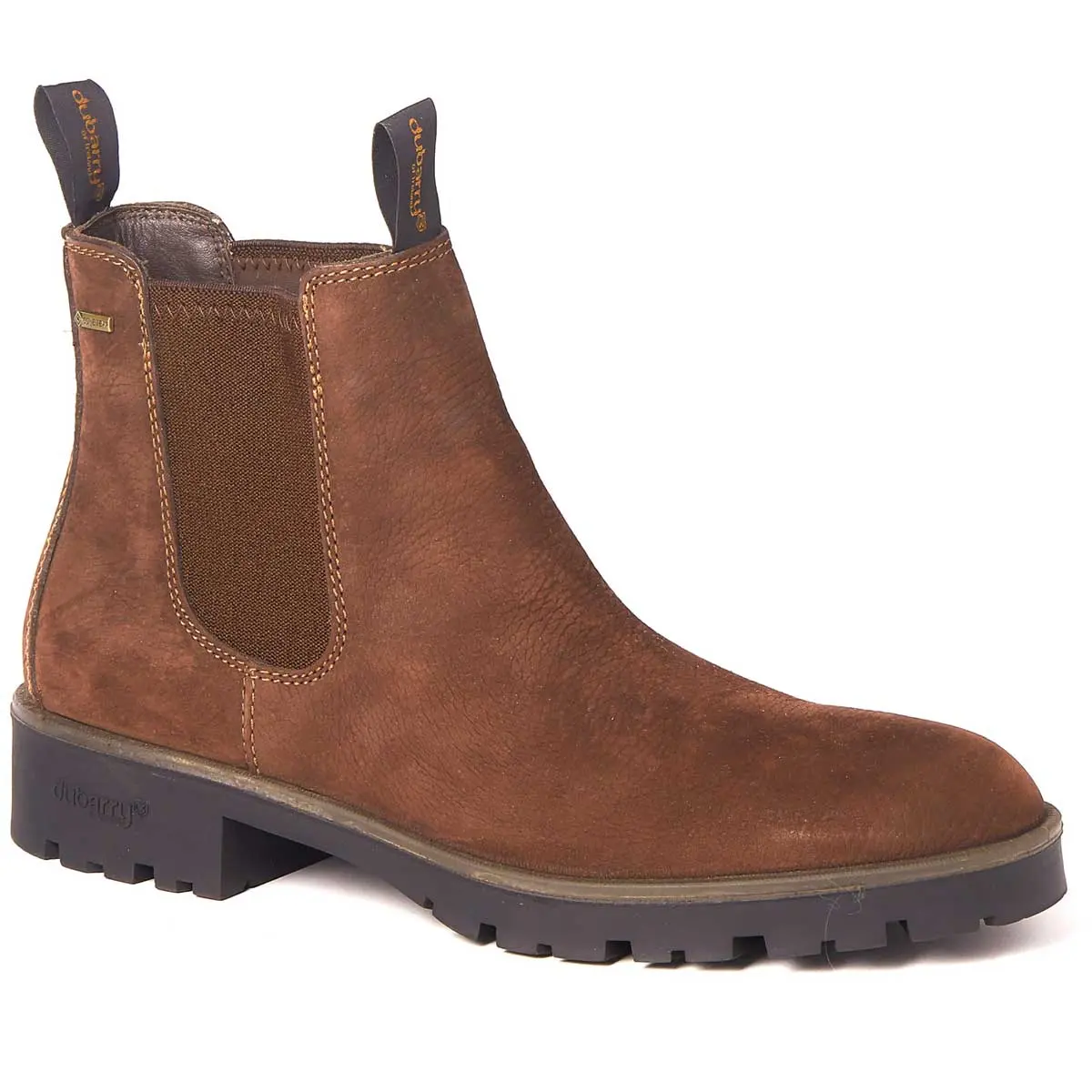 DUBARRY Antrim Waterproof Chelsea Boots - Mens - Walnut