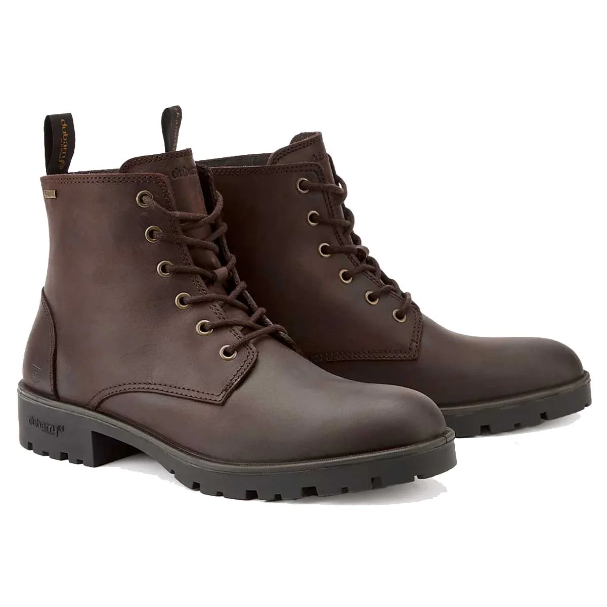 DUBARRY Ballywater Laced Ankle Boots - Mens - Old Rum