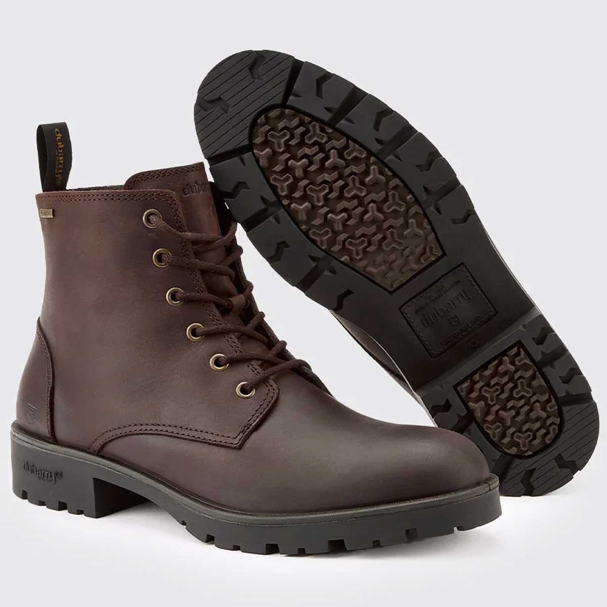 DUBARRY Ballywater Laced Ankle Boots - Mens - Old Rum - Image 2