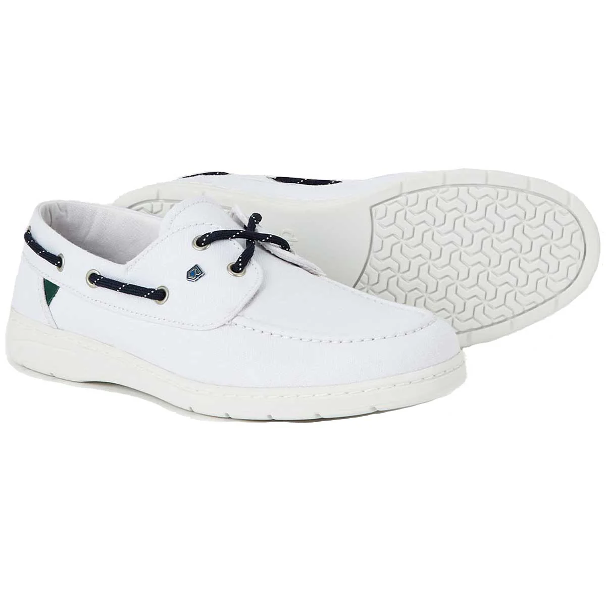 DUBARRY Biarritz Canvas Deck Shoe - Women's - White - Image 2