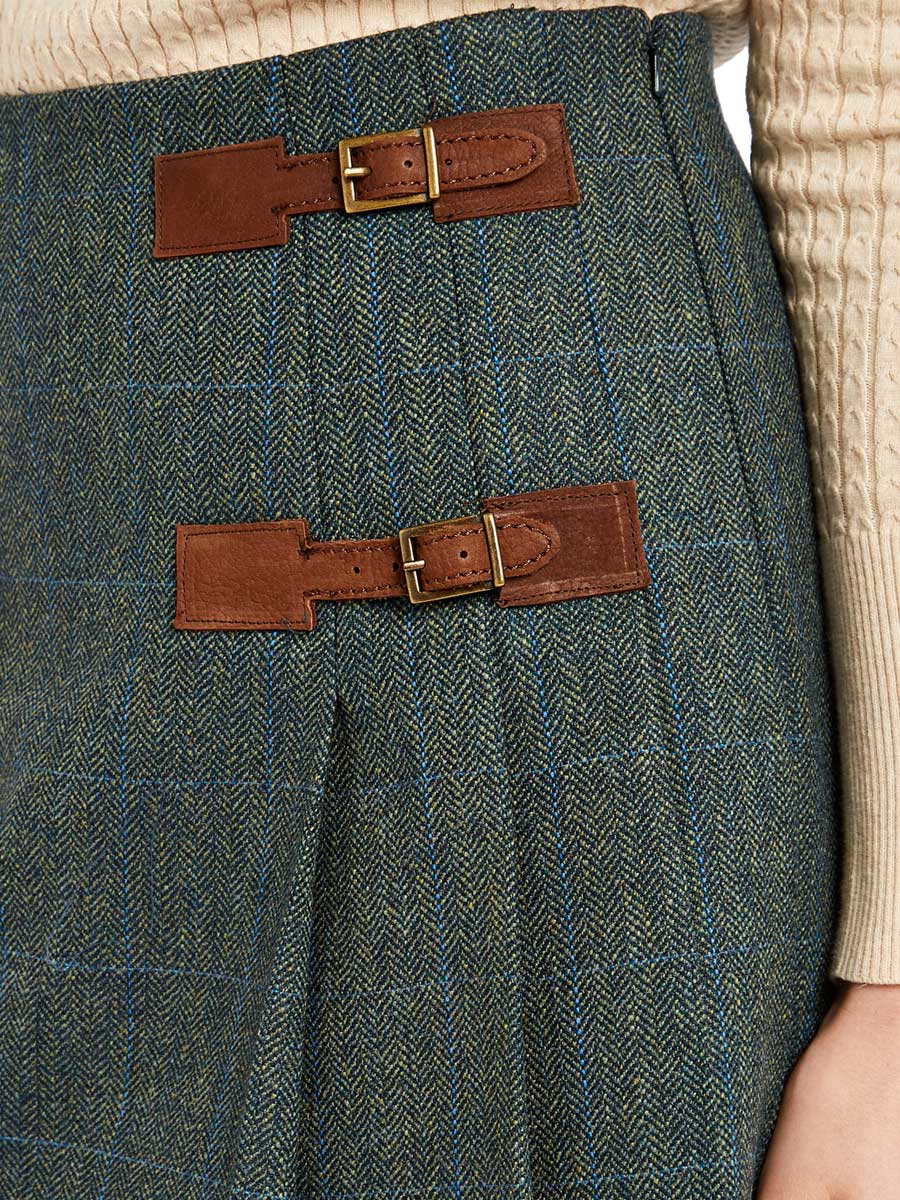 DUBARRY Blossom Ladies Tweed Skirt - Mist - Image 2