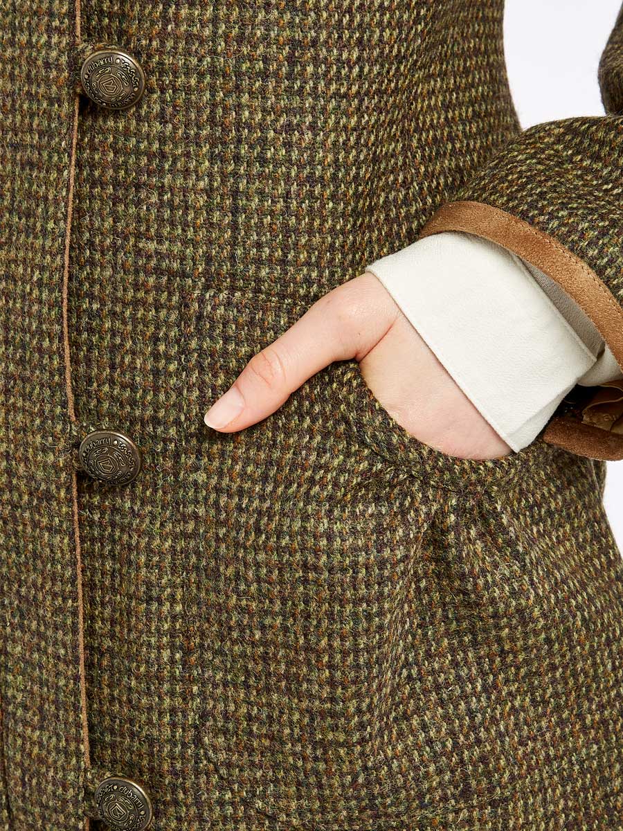 DUBARRY Bracken Ladies Tweed Jacket - Heath - Image 5