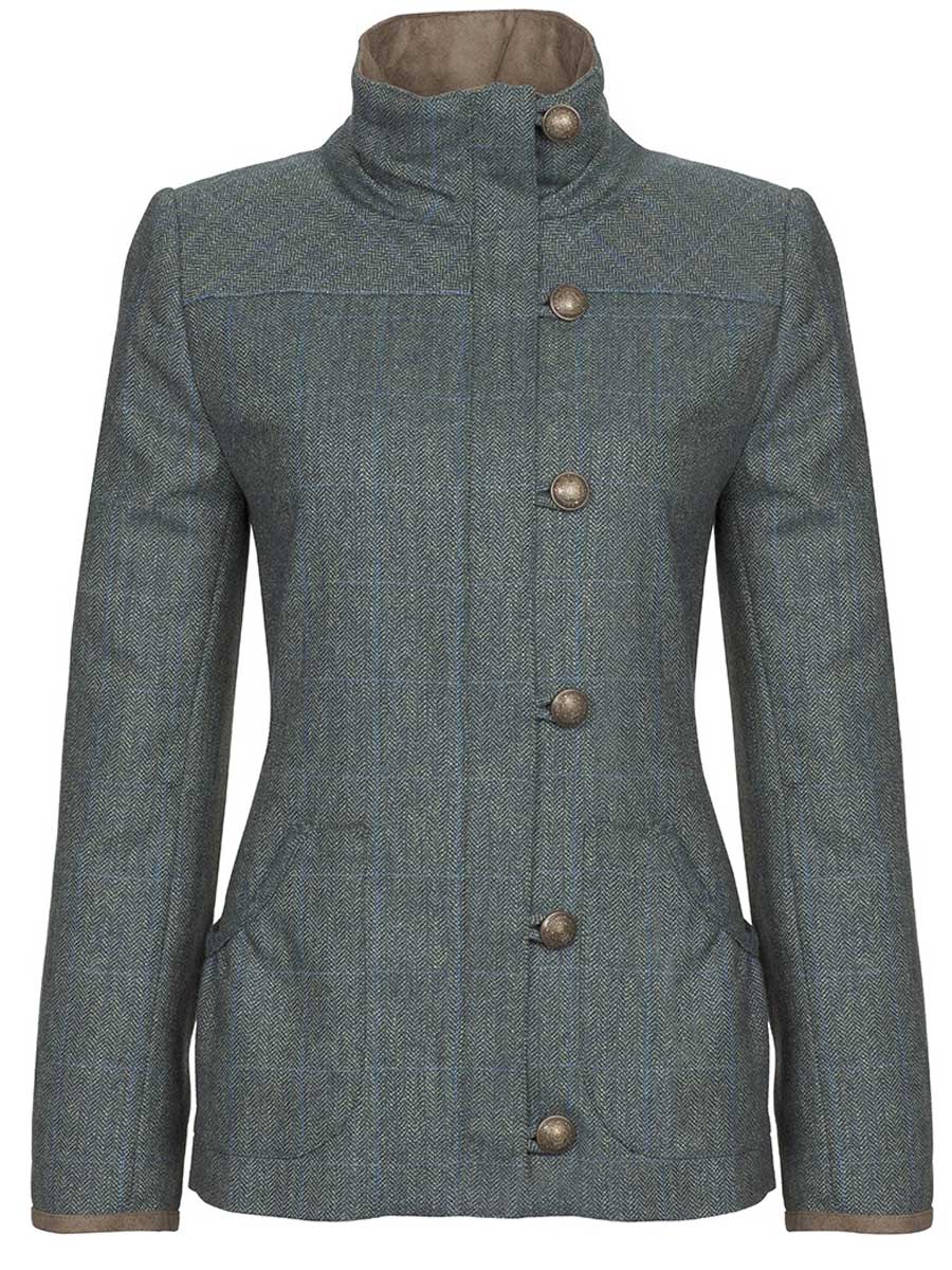 DUBARRY Bracken Ladies Tweed Jacket - Mist - Image 4
