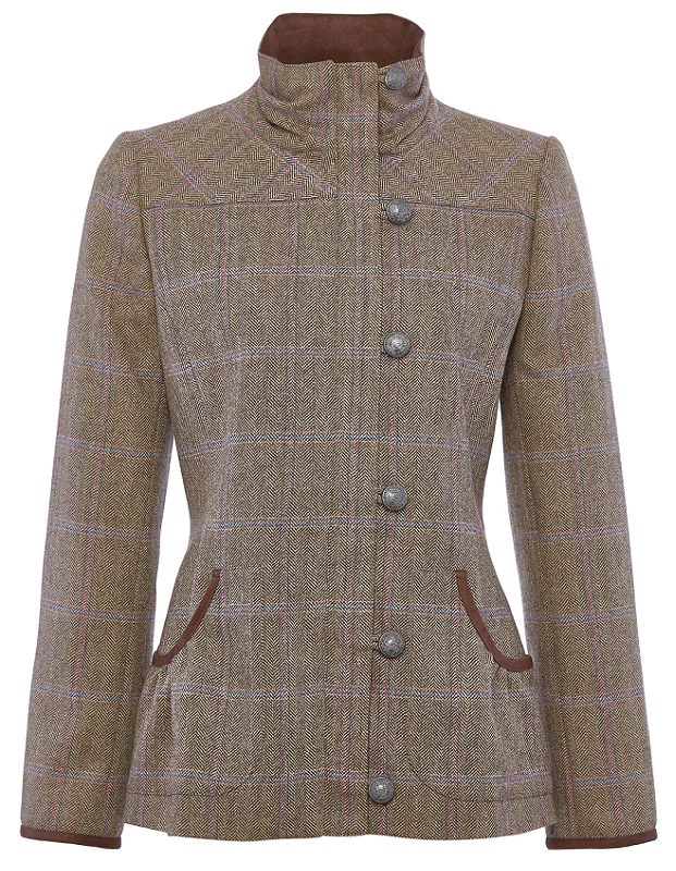 DUBARRY Bracken Ladies Tweed Jacket - Woodrose - Image 4