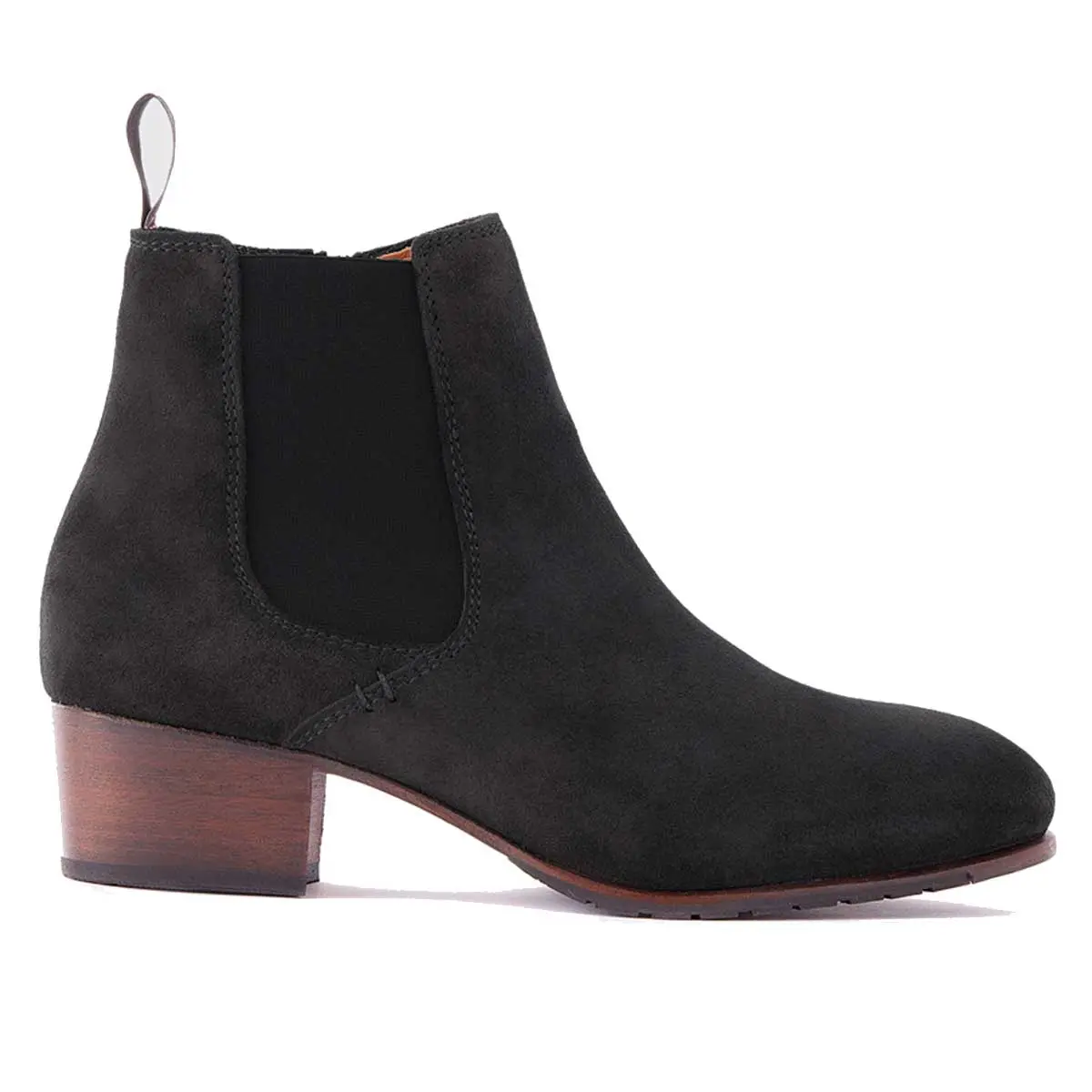 DUBARRY Bray Chelsea Boots - Ladies - Black Suede - Image 3