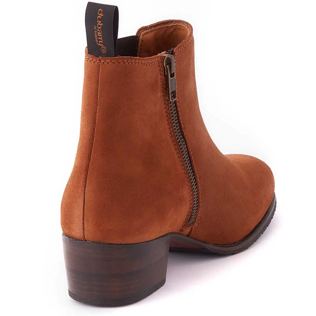 DUBARRY Bray Chelsea Boots - Ladies - Camel Suede - Image 2