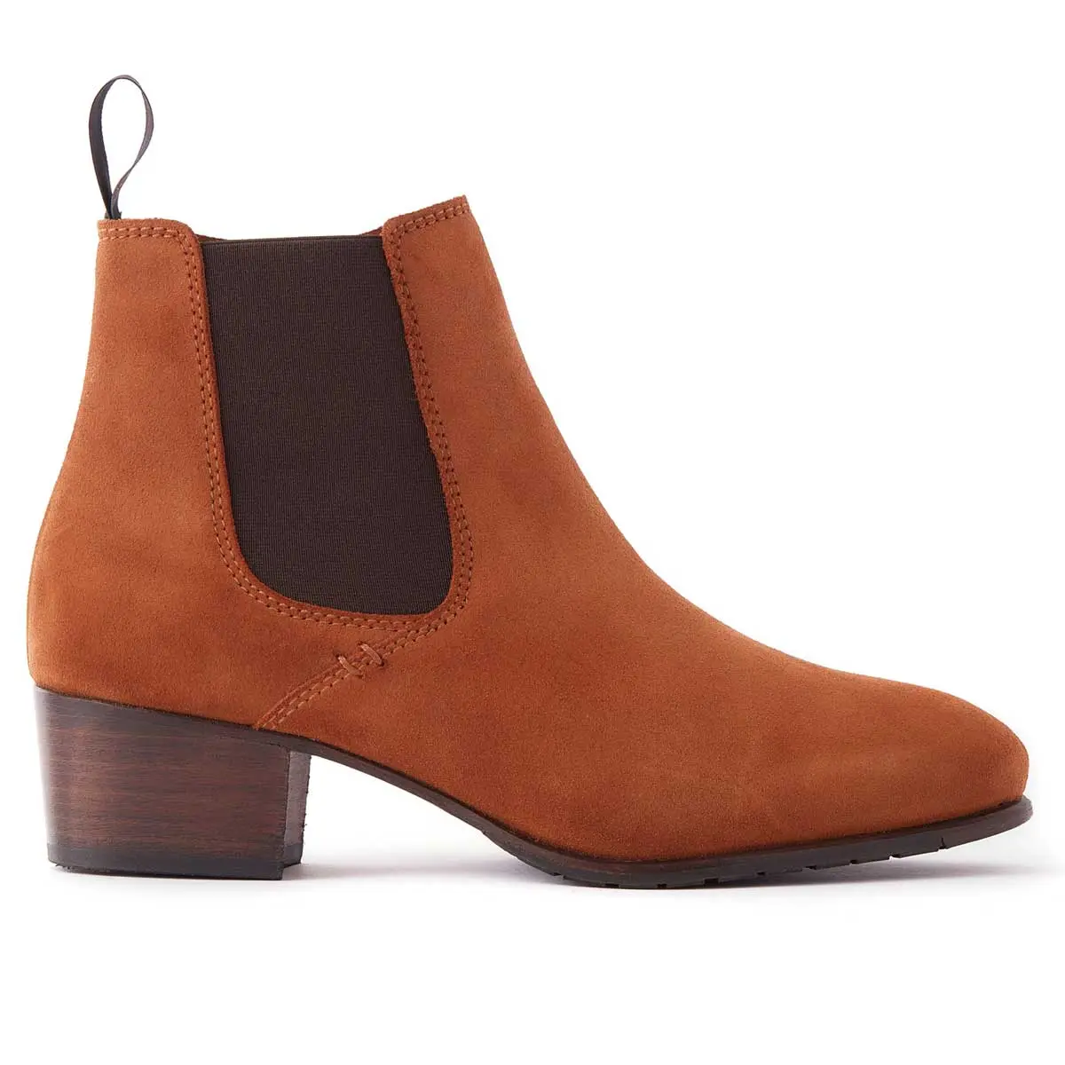 DUBARRY Bray Chelsea Boots - Ladies - Camel Suede - Image 3