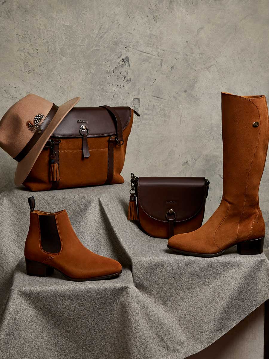 DUBARRY Bray Chelsea Boots - Ladies - Camel Suede - Image 5