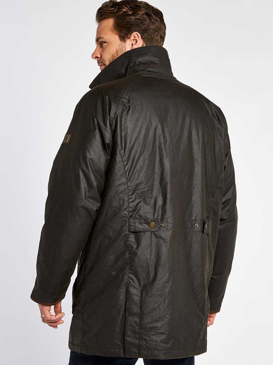 DUBARRY Brunswick Wax Jacket - Mens - Verdigris - Image 7