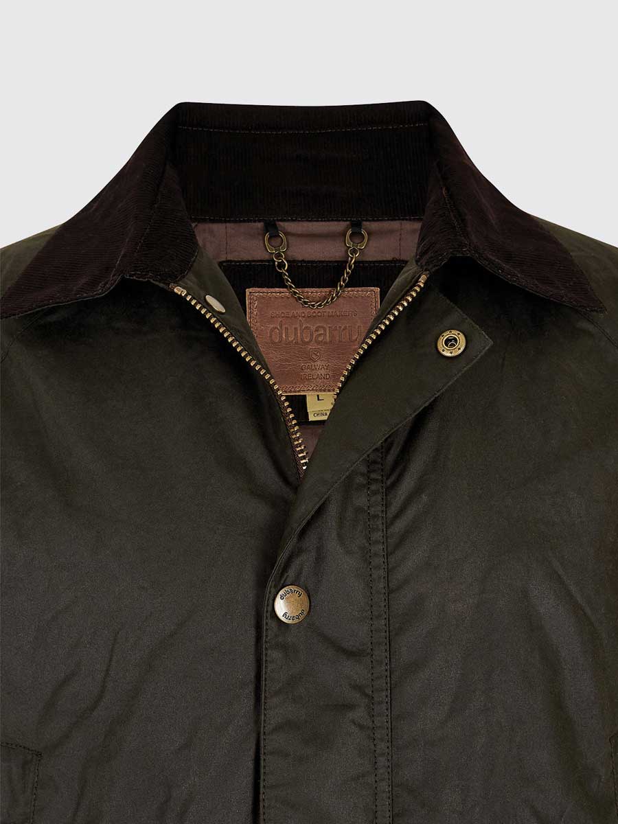DUBARRY Brunswick Wax Jacket - Mens - Verdigris - Image 8