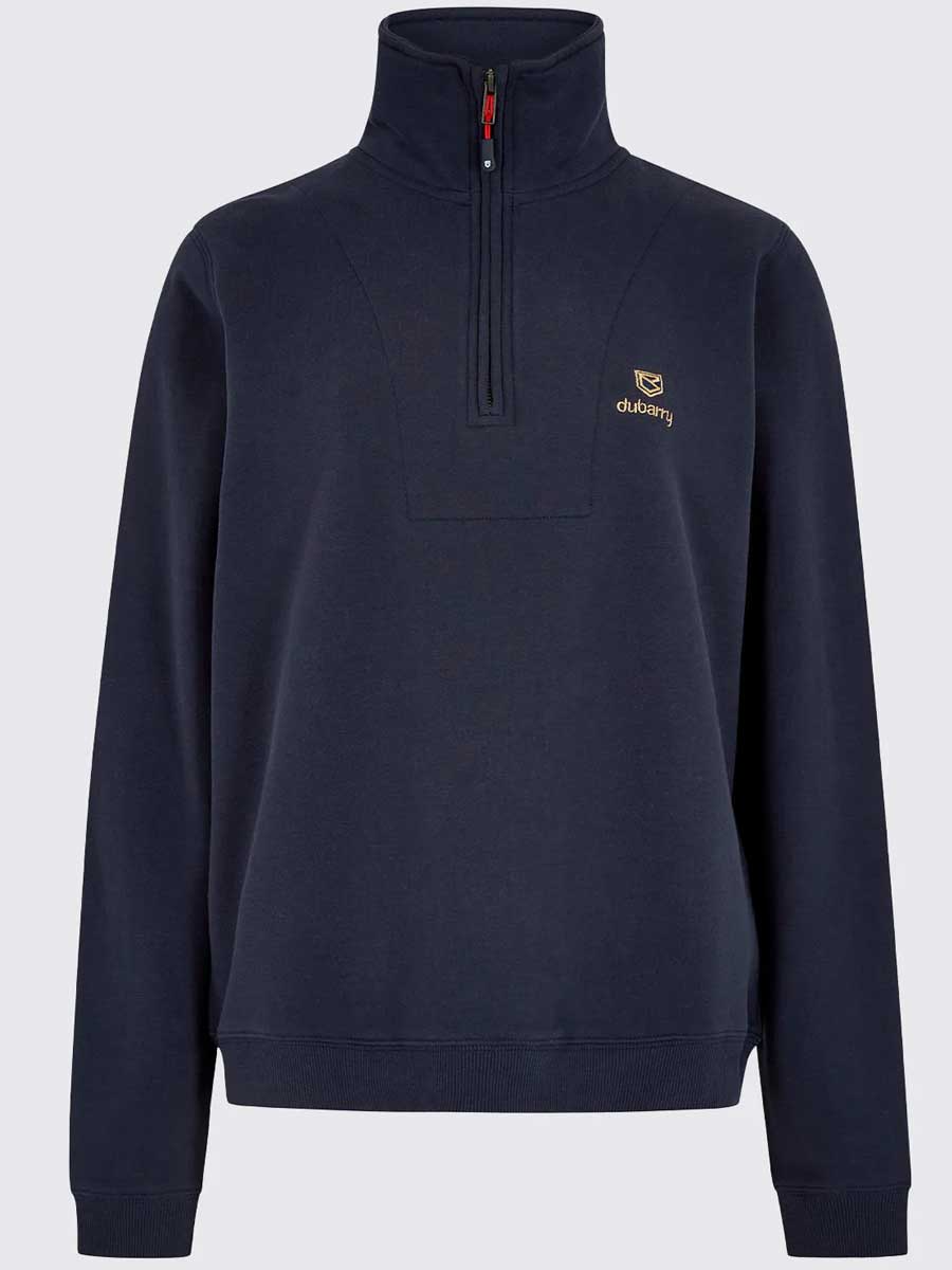 DUBARRY Castlemartyr 1/4 Zip Neck Sweater - Women's - Navy - Image 3