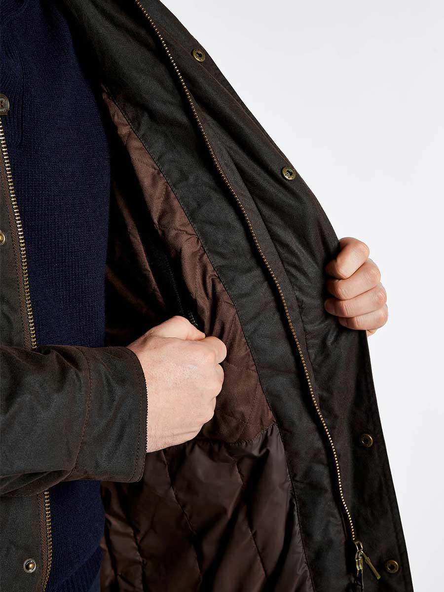 DUBARRY Chalkhill Wax Jacket - Mens - Java - Image 5