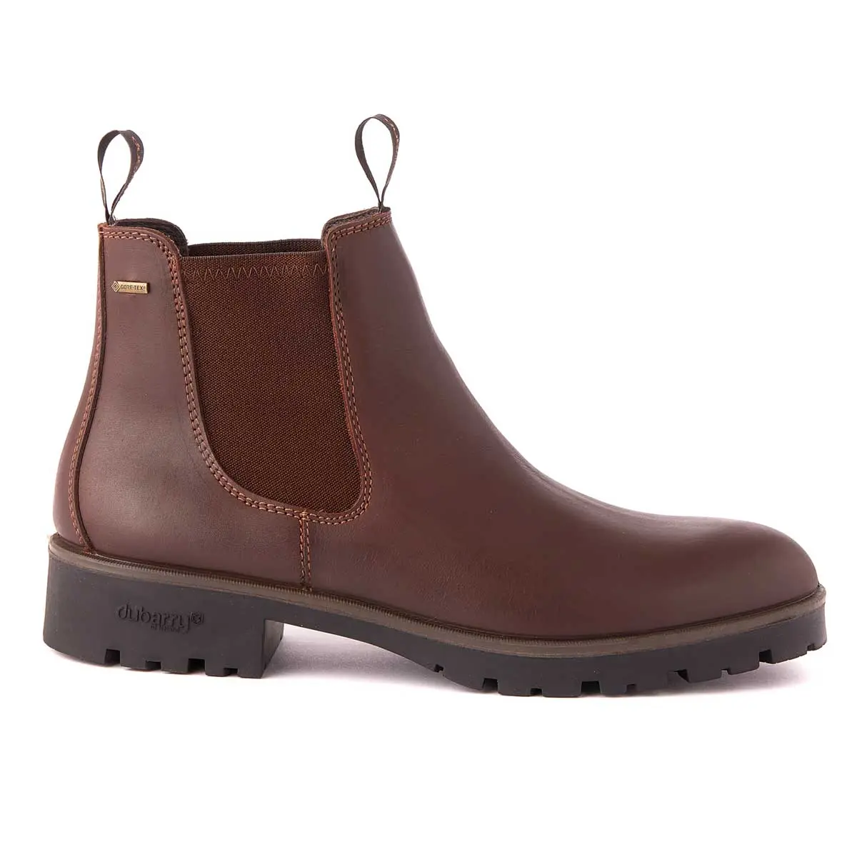 DUBARRY Antrim Waterproof Chelsea Boots - Mens - Mahogany - Image 3