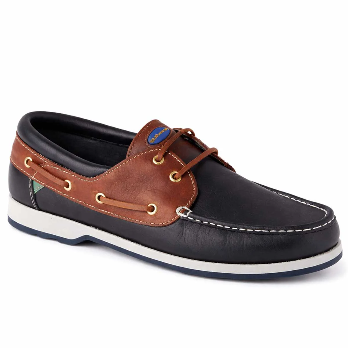 DUBARRY Commander Deck Shoes - Mens - Navy / Brown