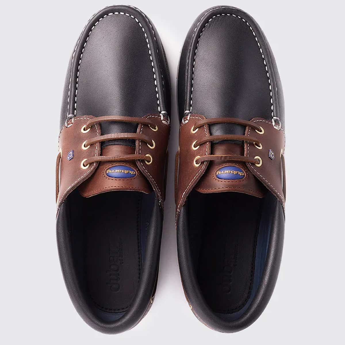 DUBARRY Commander Deck Shoes - Mens - Navy / Brown - Image 4