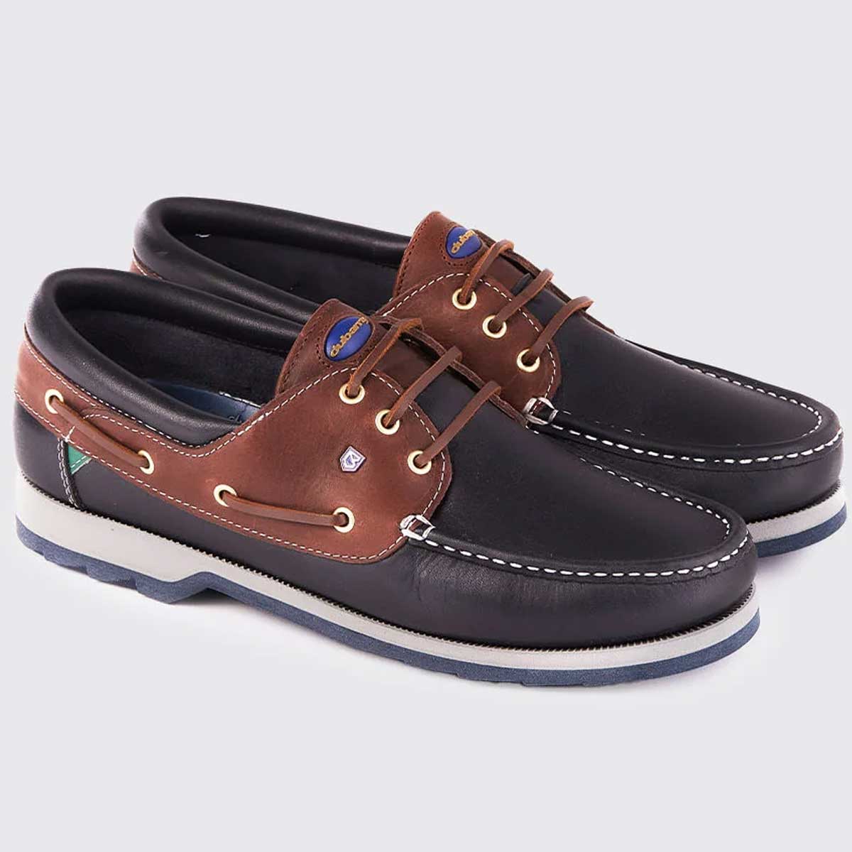 DUBARRY Commander Deck Shoes - Mens - Navy / Brown - Image 5