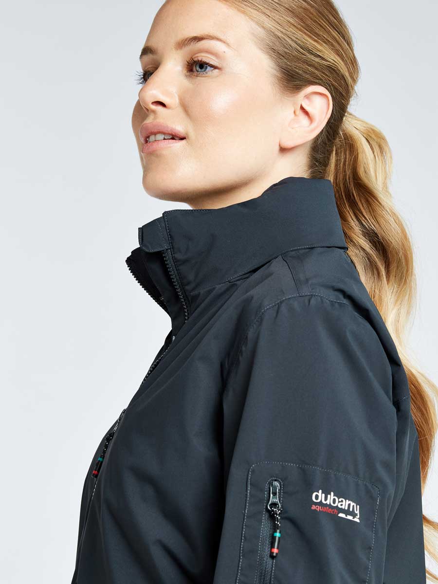 DUBARRY Corfu Womens Lightweight Crew Jacket - Graphite - Image 3