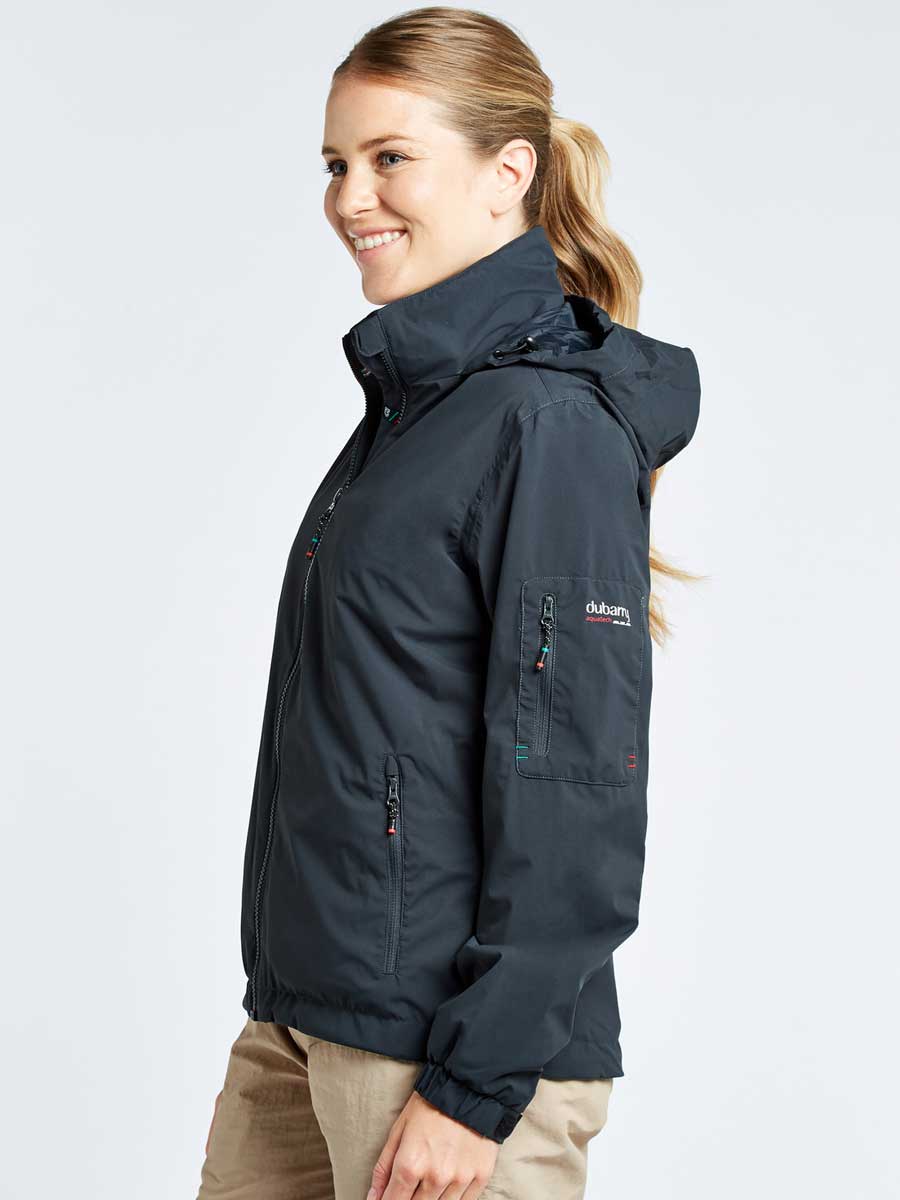 DUBARRY Corfu Womens Lightweight Crew Jacket - Graphite - Image 4