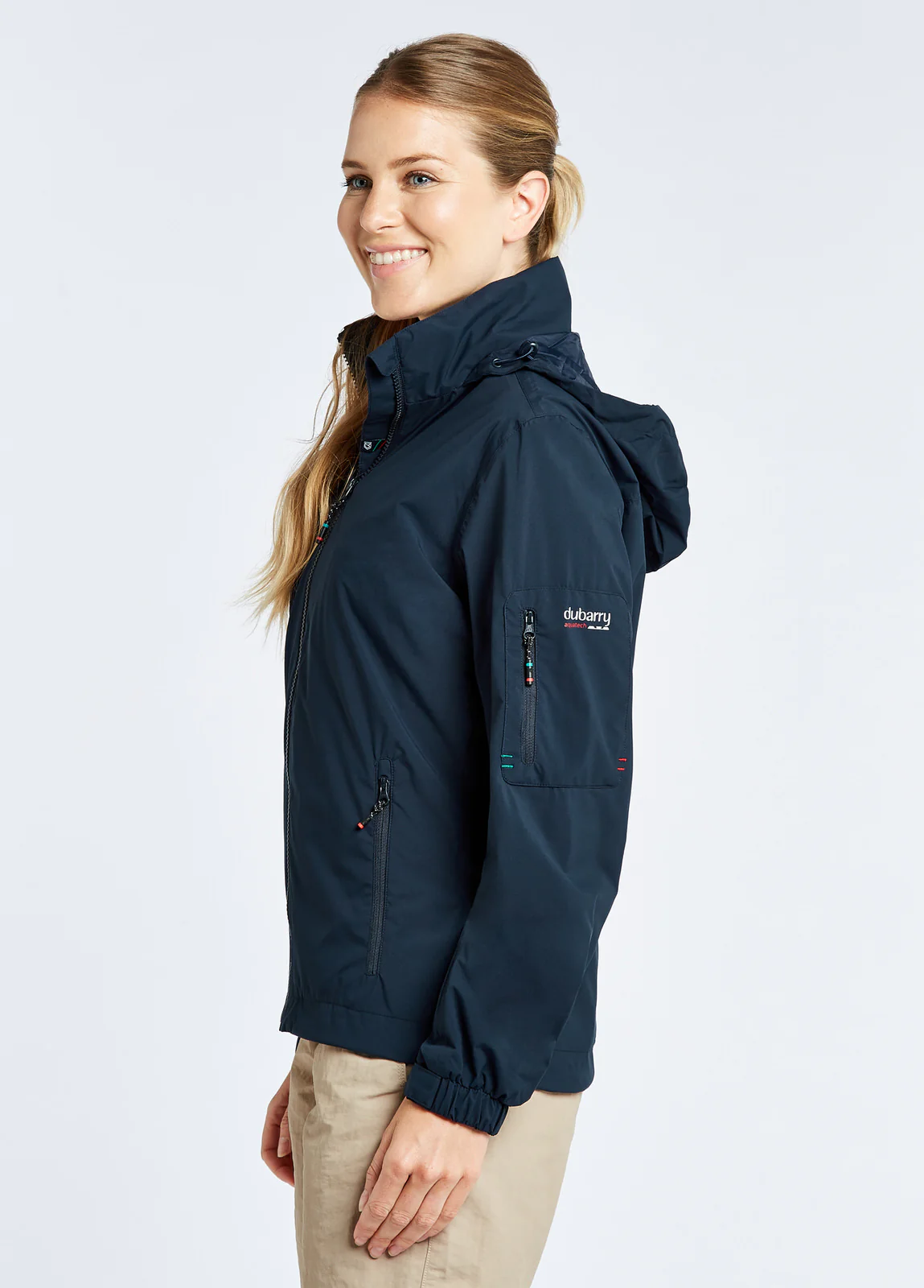DUBARRY Corfu Womens Lightweight Crew Jacket - Navy - Image 6