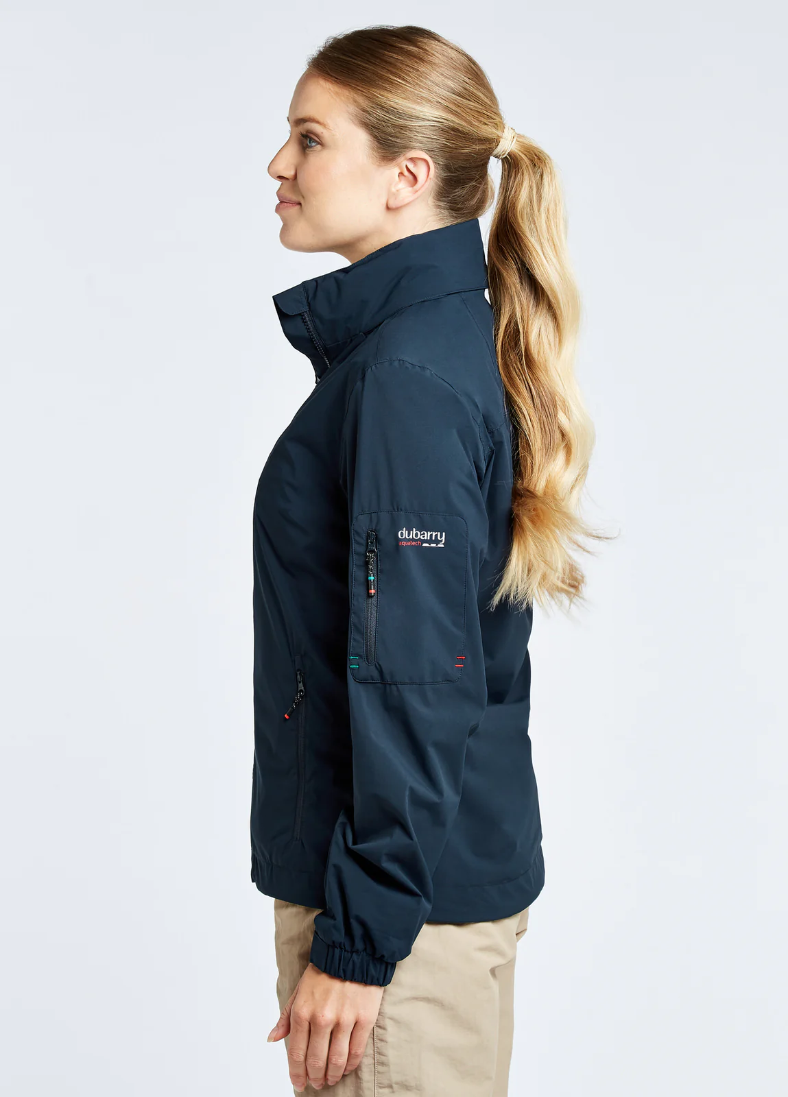 DUBARRY Corfu Womens Lightweight Crew Jacket - Navy - Image 7