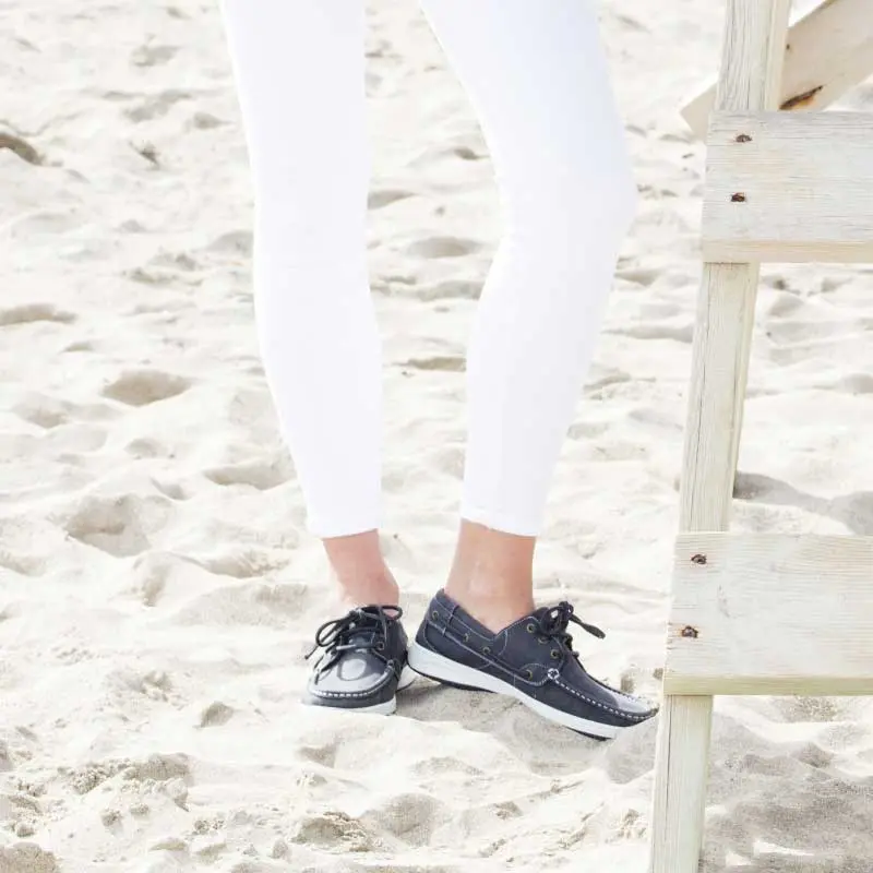 DUBARRY Ladies Auckland Deck Shoes - Navy - Image 2