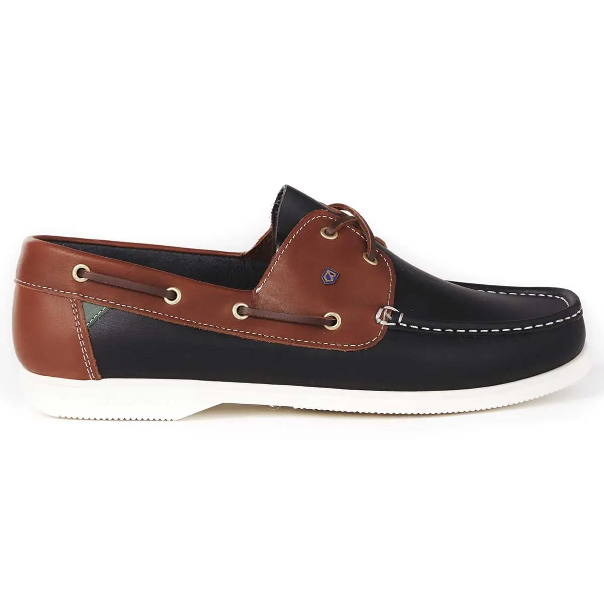 DUBARRY Men's Admirals Deck Shoes - Navy / Brown - Image 5