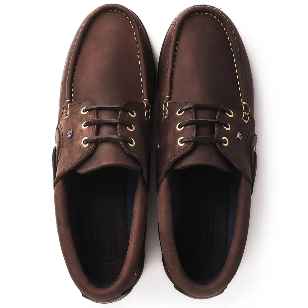 DUBARRY Men's Commodore X LT Deck Shoes - Old Rum - Image 4