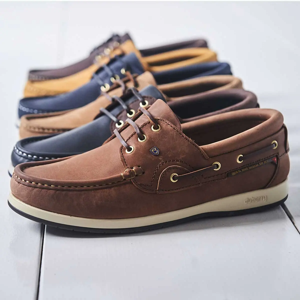 DUBARRY Men's Commodore X LT Deck Shoes - Old Rum - Image 5