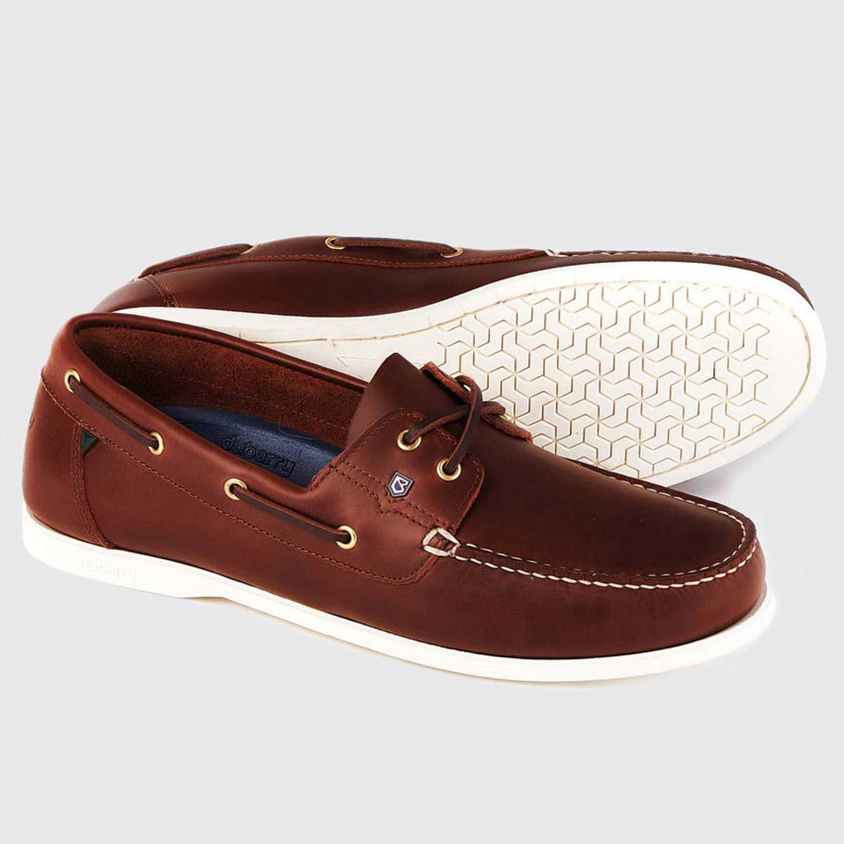 DUBARRY Men's Port Deck Shoes - Brown - Image 2