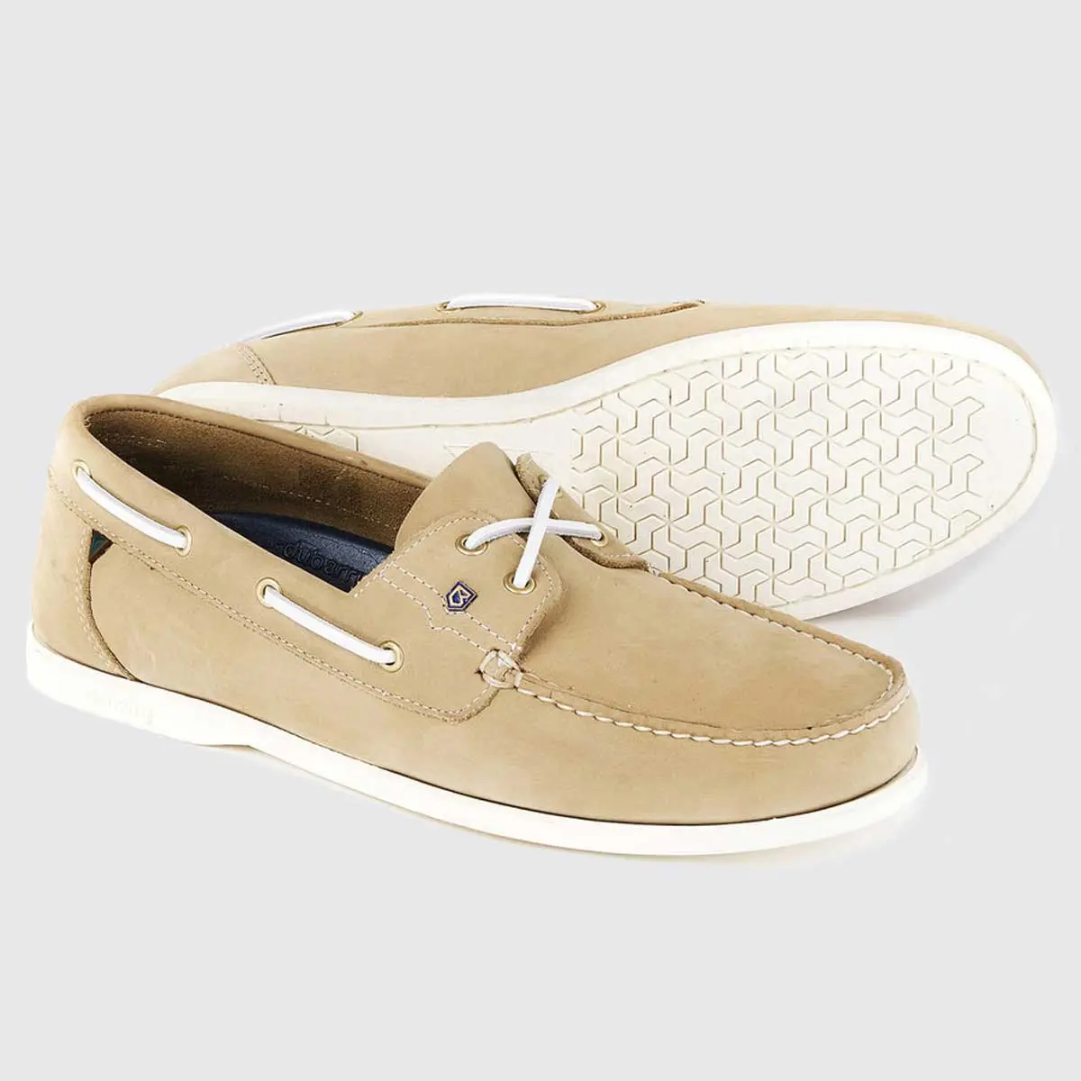 DUBARRY Men's Port Deck Shoes - Oyster - Image 2