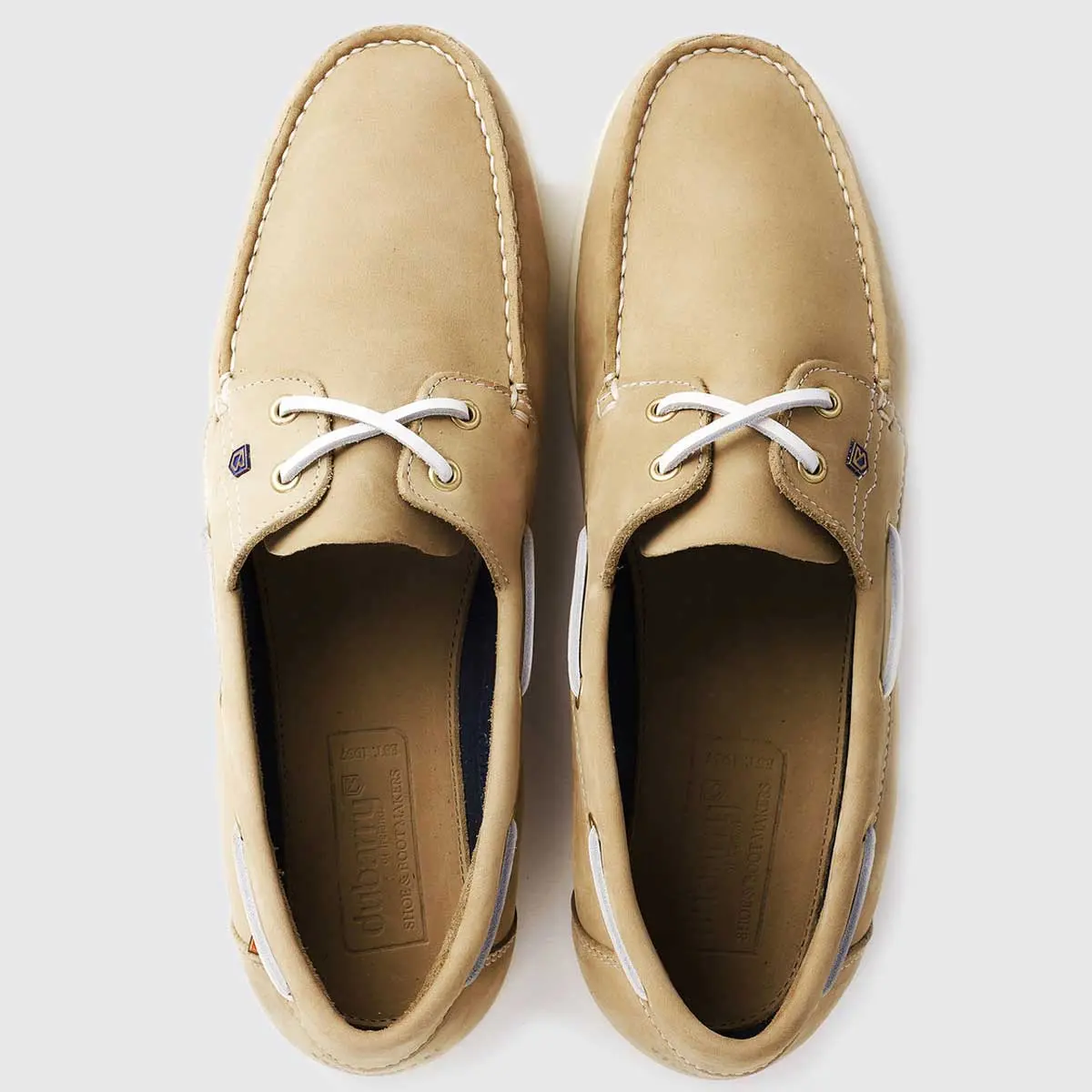 DUBARRY Men's Port Deck Shoes - Oyster - Image 3