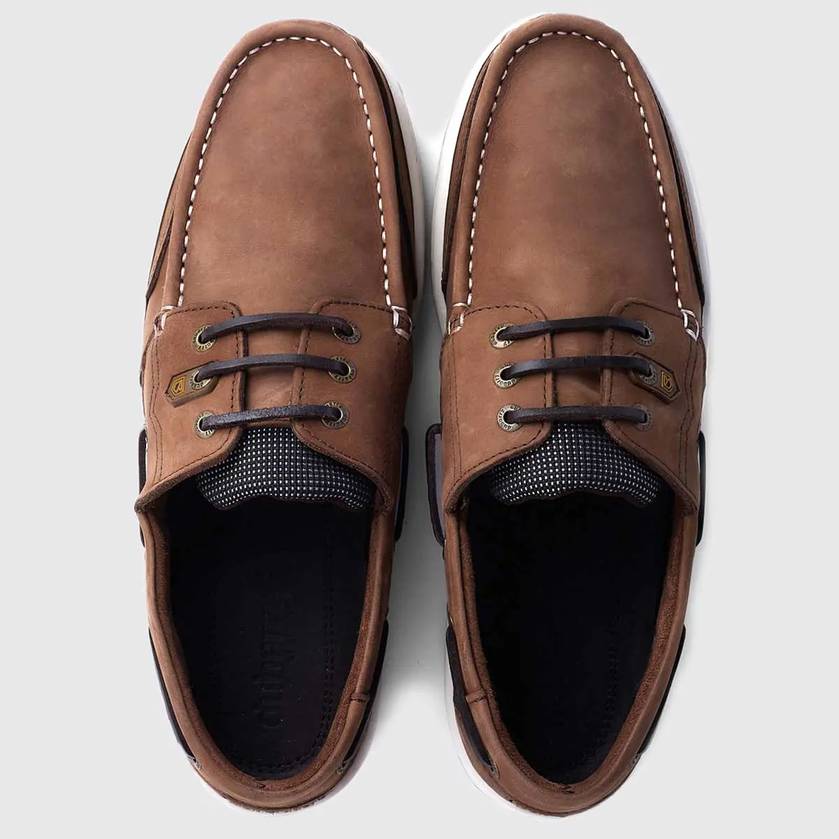 DUBARRY Men's Regatta Deck Shoes - Donkey Brown - Image 3