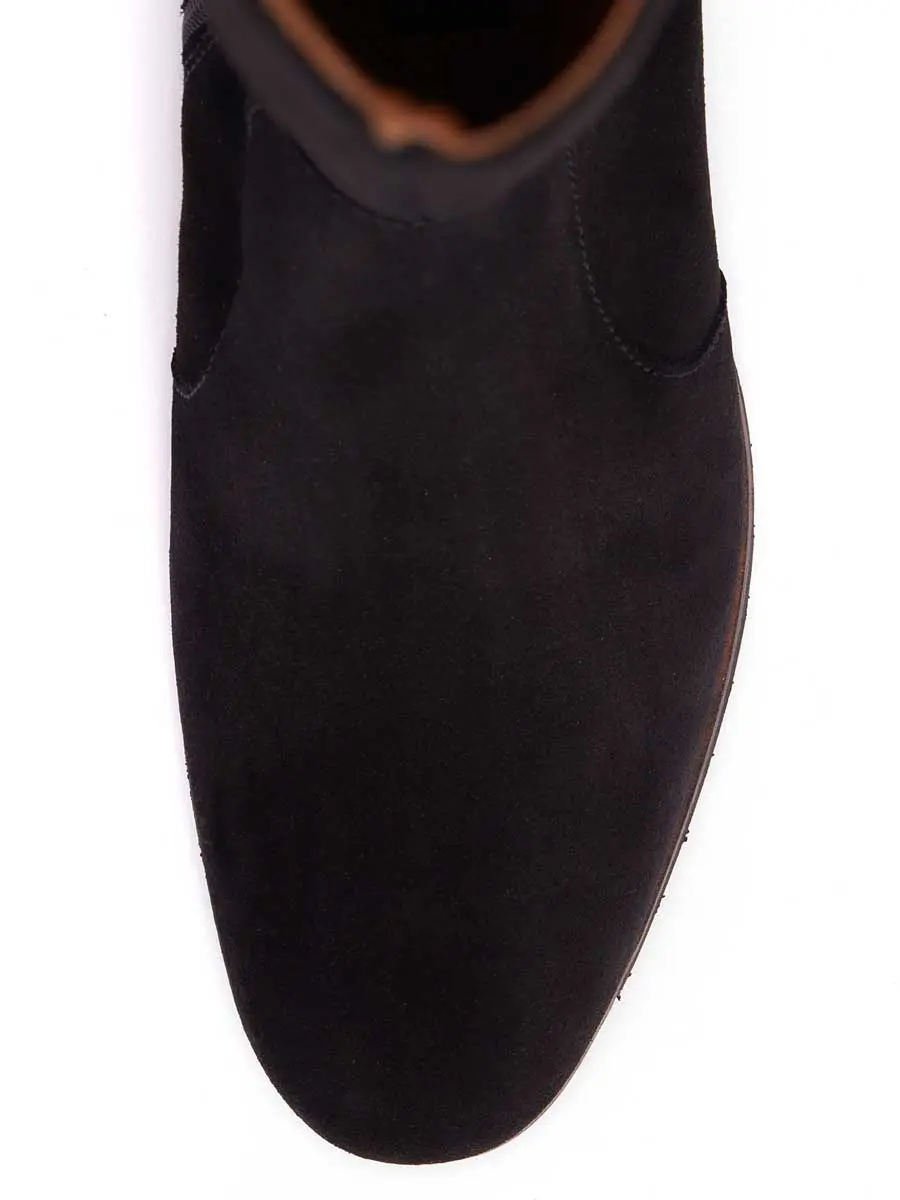DUBARRY Downpatrick Knee High Boots - Black Suede - Image 6