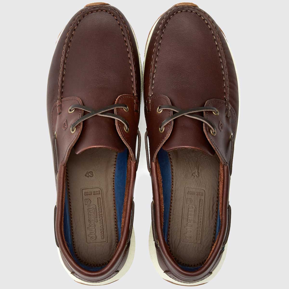 DUBARRY Dungarvan Lightweight Deck Shoes - Mahogany - Image 3