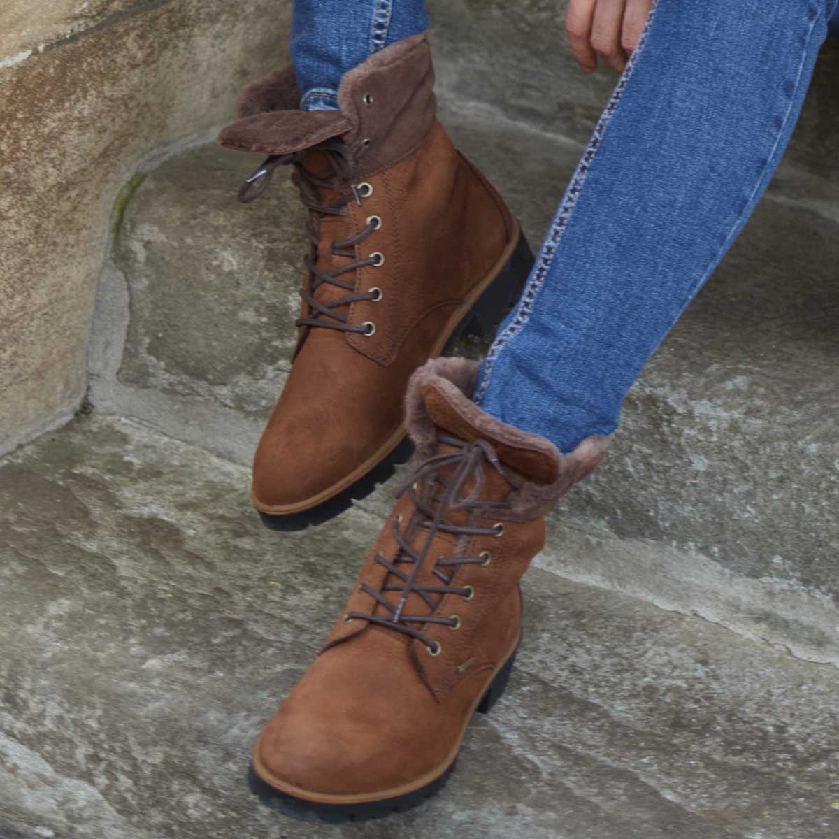 DUBARRY Glengarriff Ankle Boots - Womens - Walnut - Image 2
