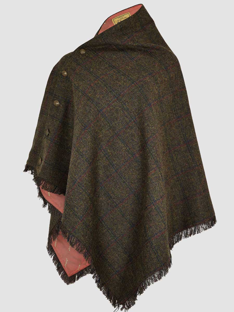 DUBARRY Hazelwood Ladies Tweed Poncho - Hemlock - Image 3