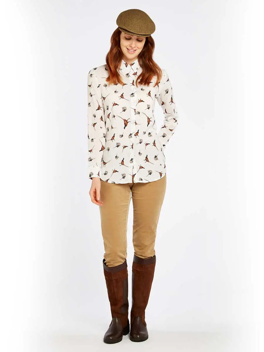 DUBARRY Honeysuckle Ladies Skinny Pincord Jeans - Camel - Image 4
