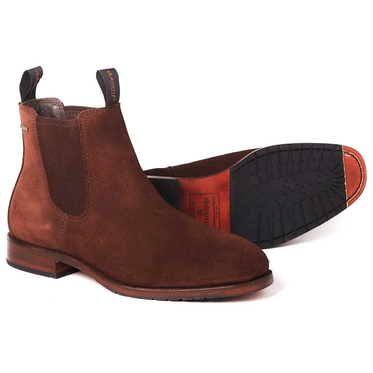 DUBARRY Kerry Chelsea Boots - Mens - Cigar Suede - Image 2