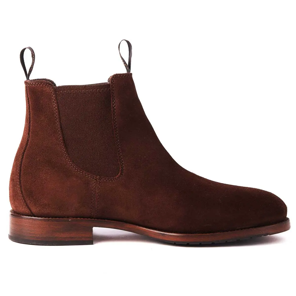 DUBARRY Kerry Chelsea Boots - Mens - Cigar Suede - Image 4