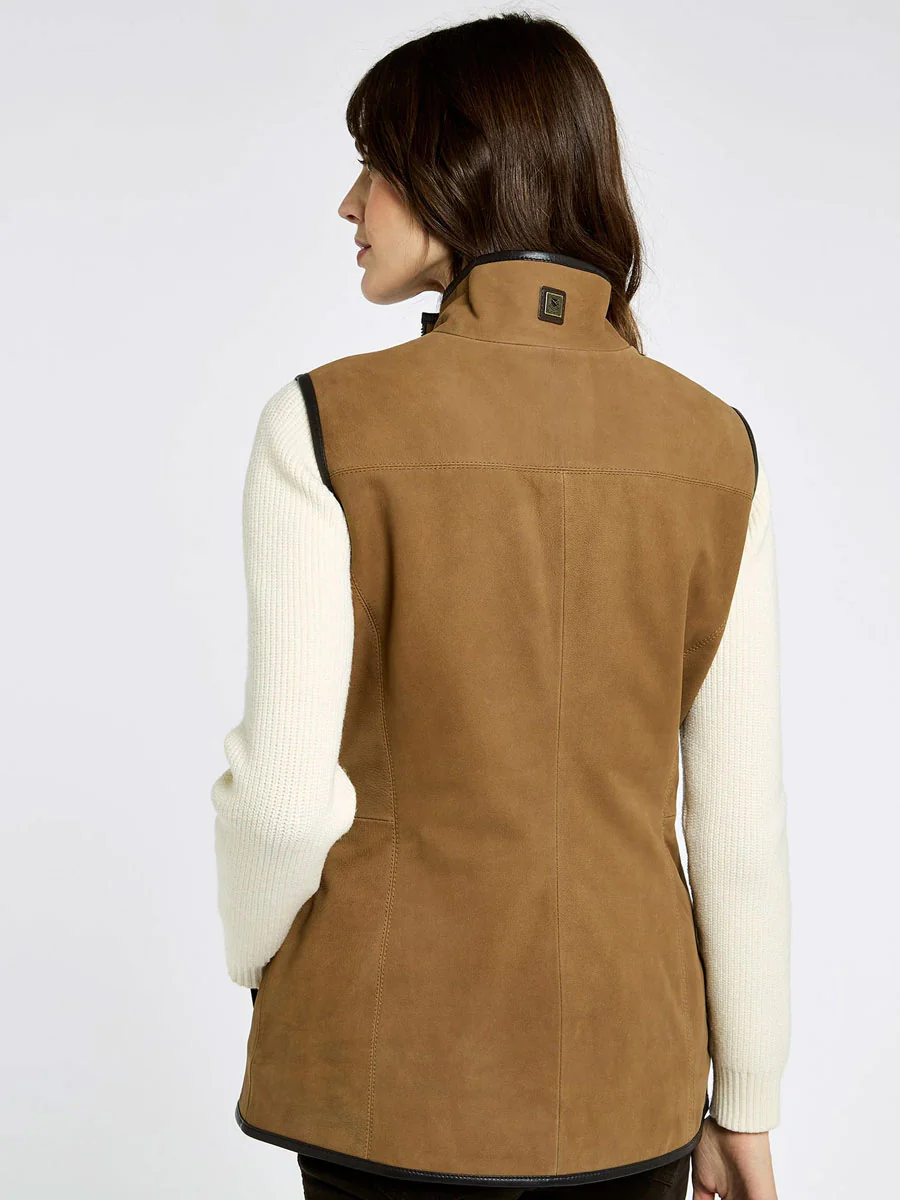 DUBARRY Kingston Leather Gilet - Women's - Tan - Image 4