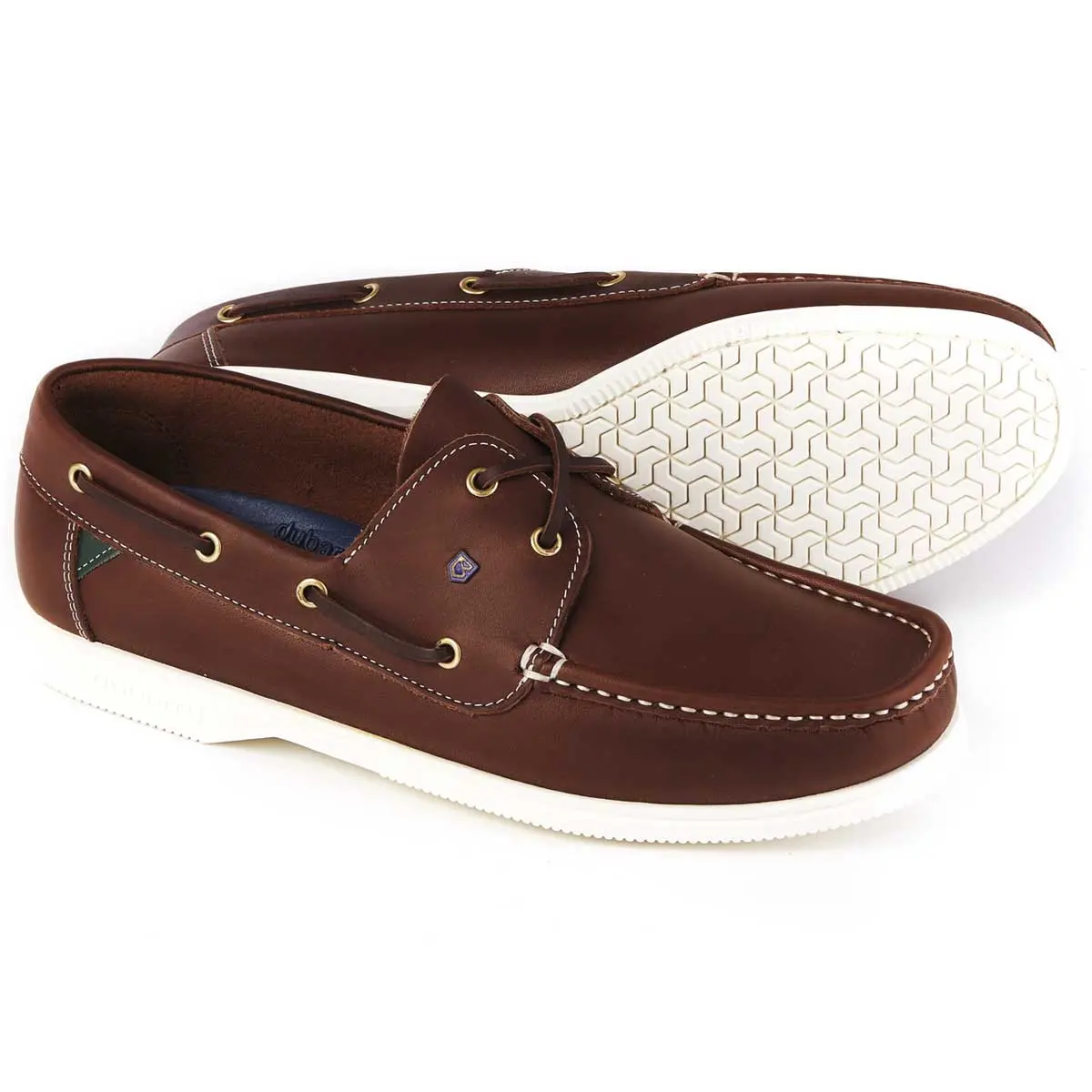 DUBARRY Men's Admirals Deck Shoes - Brown - Image 2