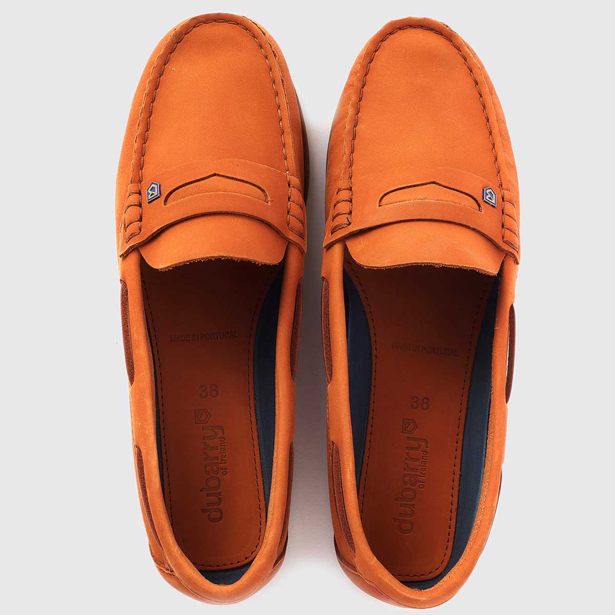 DUBARRY Ladies Belize Deck Shoes - Caramel - Image 3