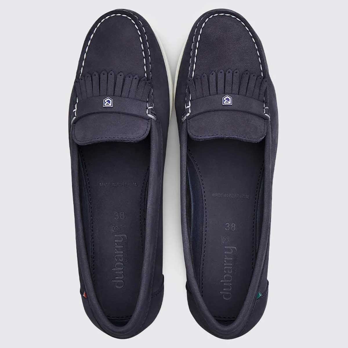 DUBARRY Ladies Florence Slip On Deck Shoes - Denim - Image 3