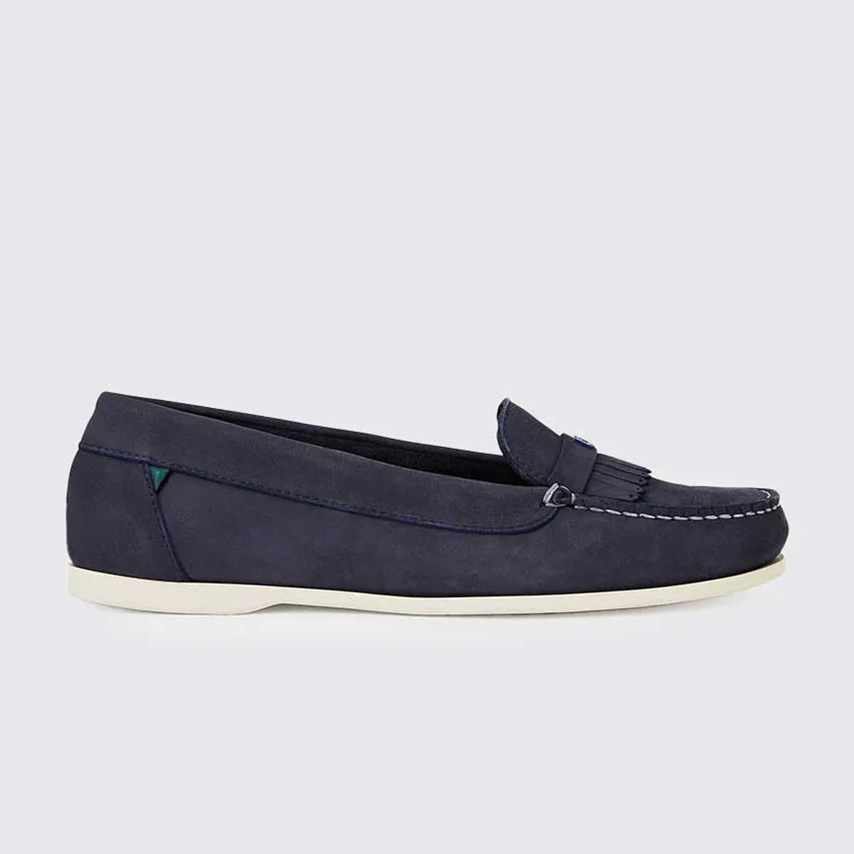 DUBARRY Ladies Florence Slip On Deck Shoes - Denim - Image 5